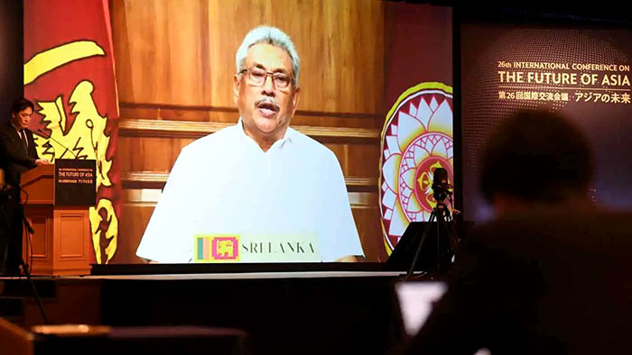 Sri Lanka President Gotabaya Rajapaksa