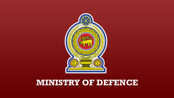 Ministry of Defence logo in Sri Lanka