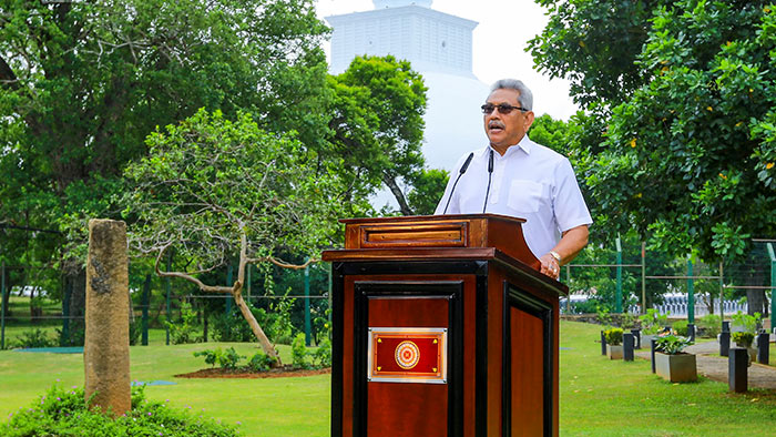 Sri Lanka President Gotabaya Rajapaksa