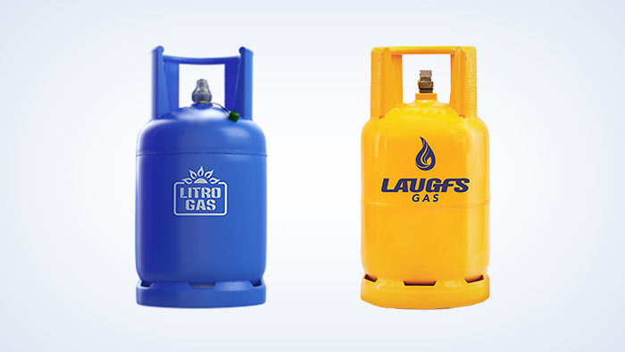 Litro gas and Laugfs gas in Sri Lanka