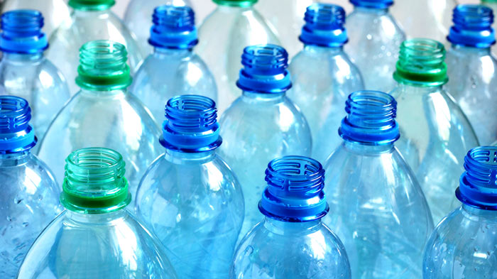 Plastic drink bottles