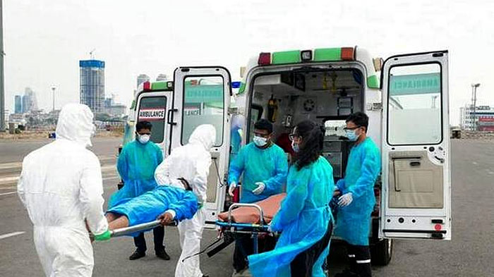 1990 Suwa Seriya ambulance service in Sri Lanka