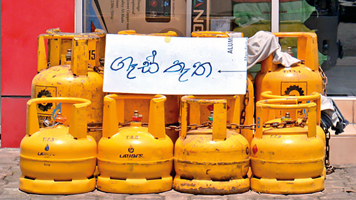 Gas shortage in Sri Lanka