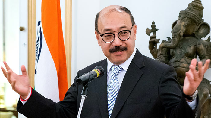 Indian Foreign Secretary Harsh Vardhan Shringla