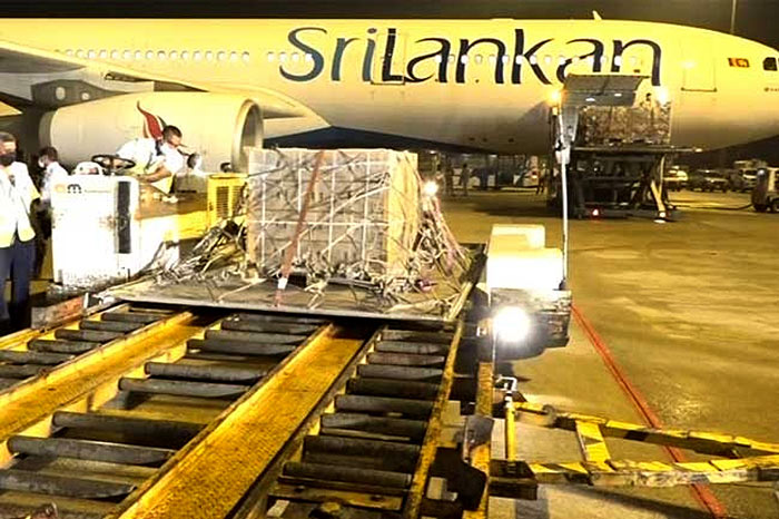 Stock of Nano Nitrogen liquid fertilizer reached Sri Lanka from India