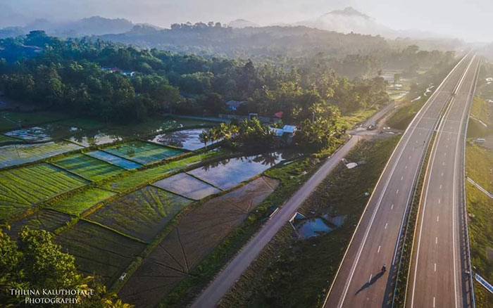 Central Expressway in Sri Lanka