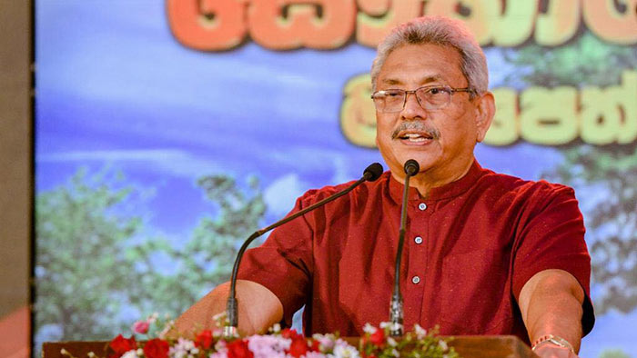 Sri Lanka President Gotabaya Rajapaksa