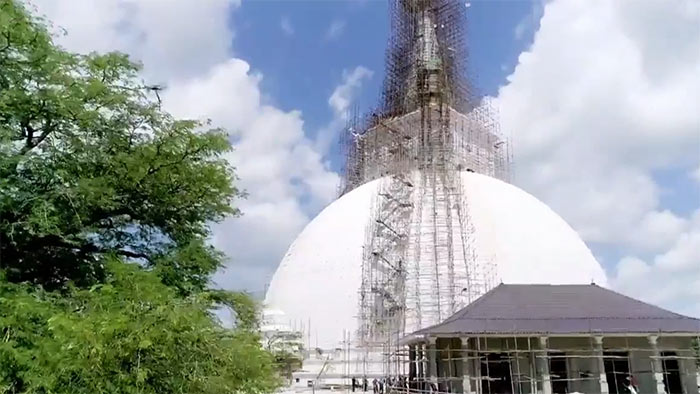 Sandahiru seya in Anuradhapura Sri Lanka