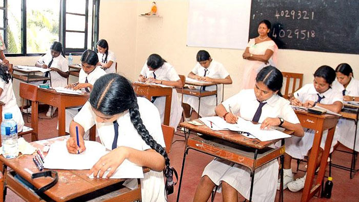 School students in Sri Lanka