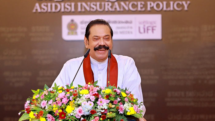 Sri Lanka Prime Minister Mahinda Rajapaksa