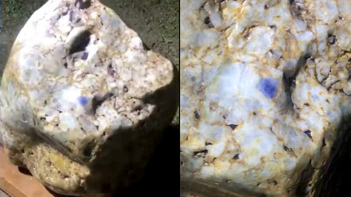 World's largest single natural corundum Blue Sapphire found in Sri Lanka