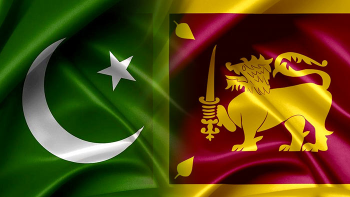 Pakistan Sri Lanka flags