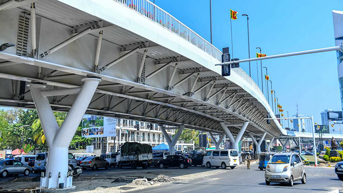 Rajagiriya flyover in Colombo, Sri Lanka