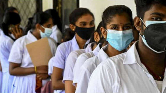 School students in Sri Lanka