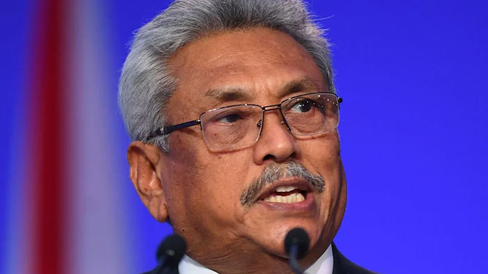 Former Sri Lanka President Gotabaya Rajapaksa