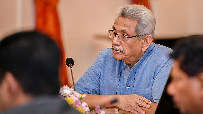 Sri Lanka President Gotabaya Rajapaksa