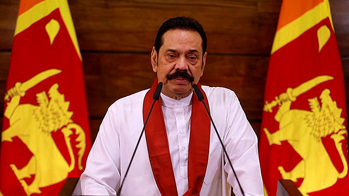Sri Lanka Prime Minister Mahinda Rajapaksa