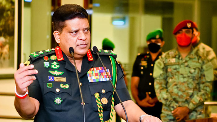 Chief of Defence Staff and Commander of the Army, General Shavendra Silva