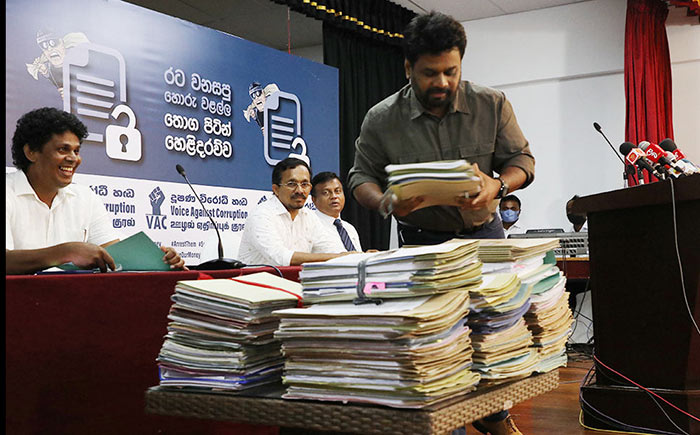 JVP leader Anura Kumara Dissanayake reveals extensive details of corruption in Sri Lanka