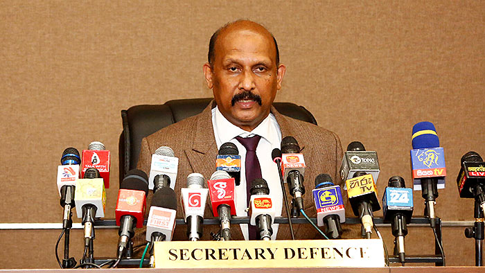 Defence Secretary Kamal Gunaratne
