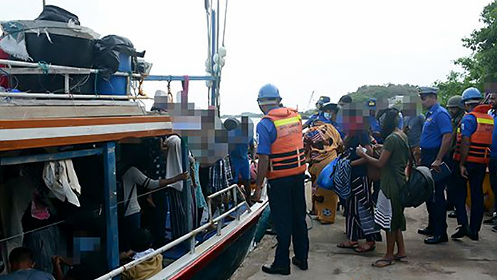 64 Sri Lankan illegal migrants arrested in Trincomalee