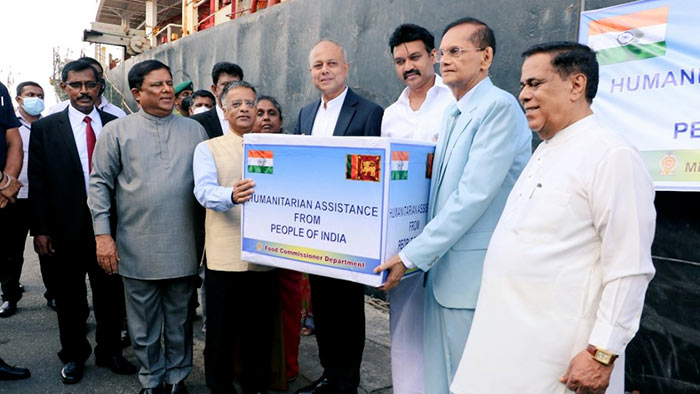 Indian humanitarian assistance to Sri Lanka