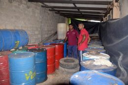 Man arrested for illegal possession of fuel including 6,400 litres of diesel in Kilinochchi, Sri Lanka
