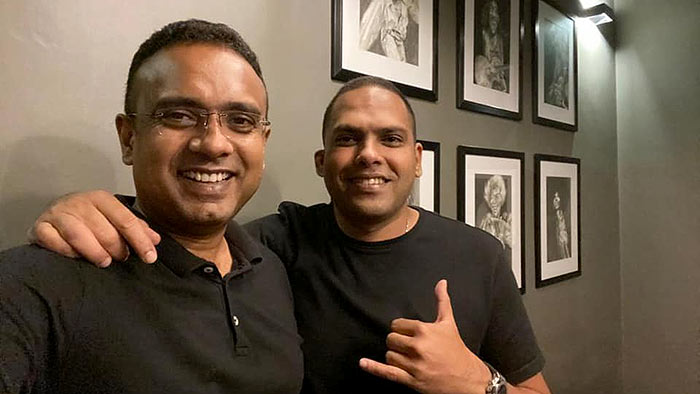 Manusha Nanayakkara and Harin Fernando