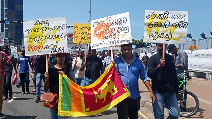 Sri Lankan Protesters
