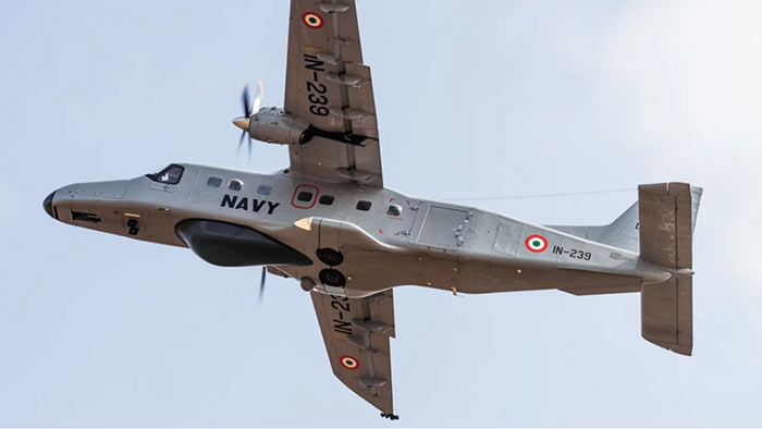 Dornier Do 228 aircraft of the Indian Navy