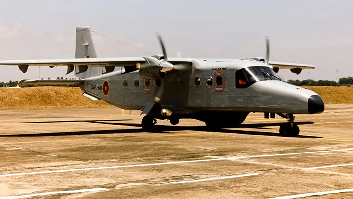 Sri Lanka receives Dornier 228 Maritime Patrol Aircraft donated by India