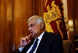 Sri Lanka President Ranil Wickremesinghe