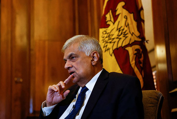 Sri Lanka President Ranil Wickremesinghe