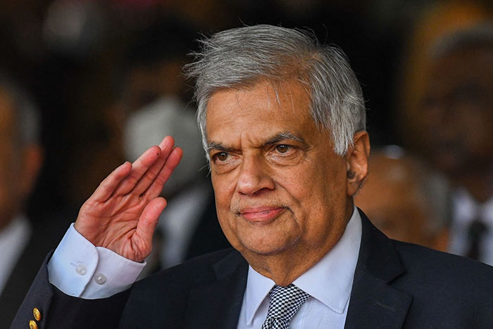 Sri Lanka President Ranil Wickremesinghe