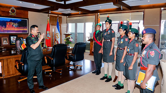 Sri Lanka Army Sportspersons represented International sports given promotions and cash incentives