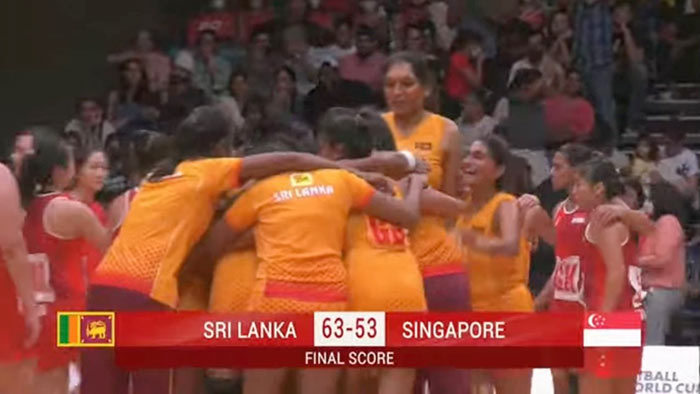 Sri Lanka won the Asian Netball Championships 2022