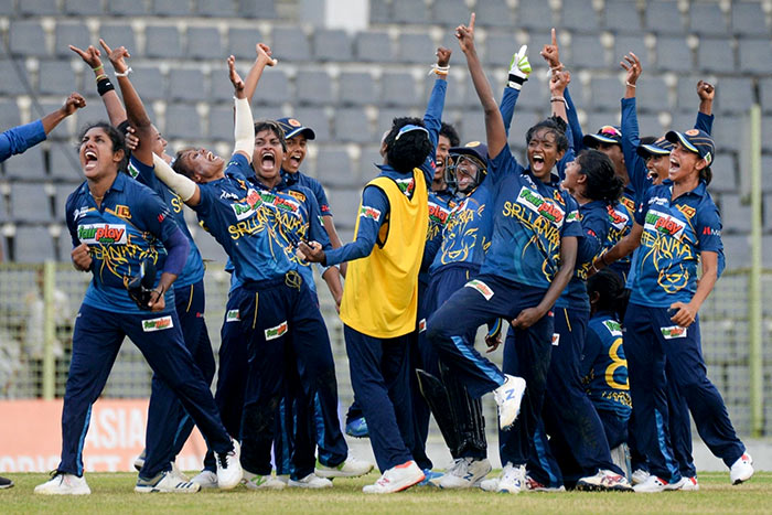 Cricket: Sri Lanka beat Pakistan to enter women&apos;s Asia Cup 2022 final