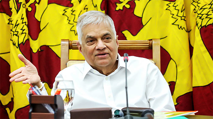 Sri Lanka President Ranil Wickremesinghe