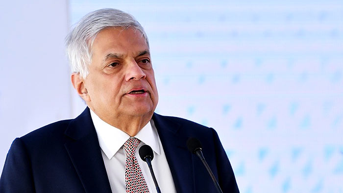 Sri Lanka President Ranil Wickremesinghe