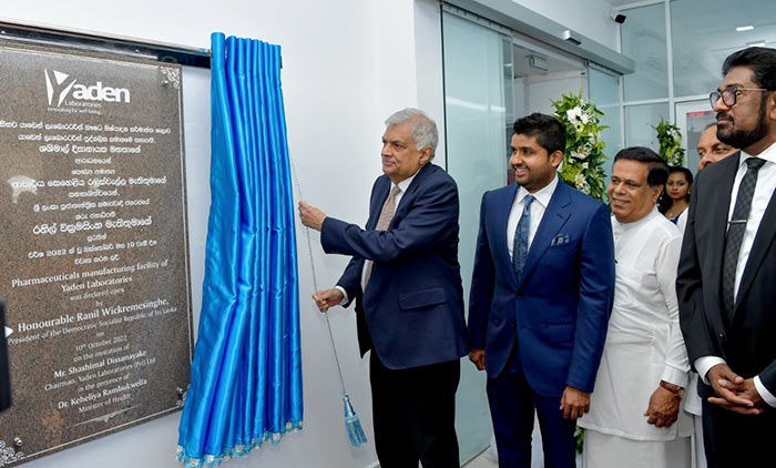 Opening of Yaden laboratories in Sri Lanka