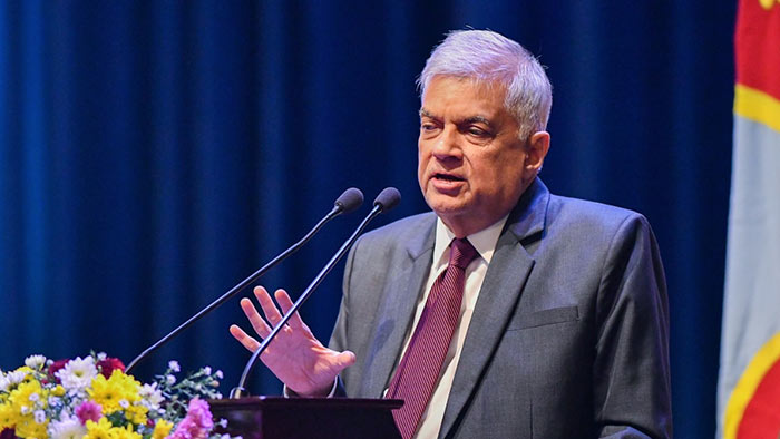 Sri Lanka President Ranil Wickremesinghe