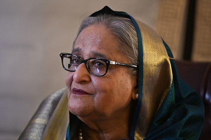 Bangladesh's Prime Minister Sheikh Hasina