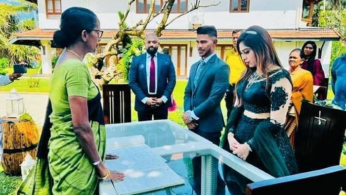 Sri Lankan Cricketer Pathum Nissanka's wedding day
