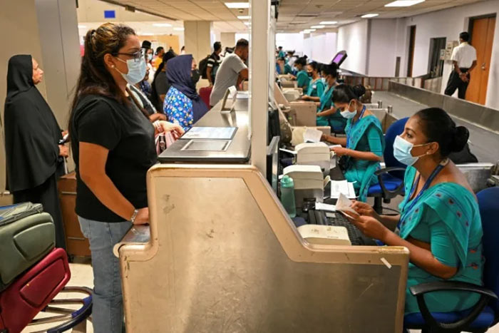 Srilankan Airlines office counters