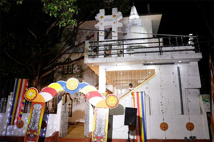 Gangodawila Samadhi Vihara stupa