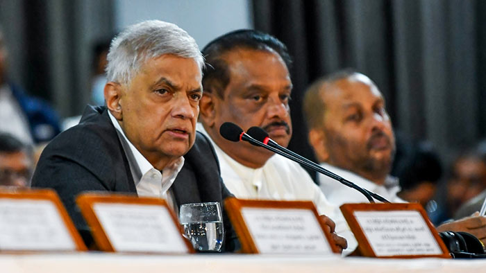 Sri Lanka President Ranil Wickremesinghe