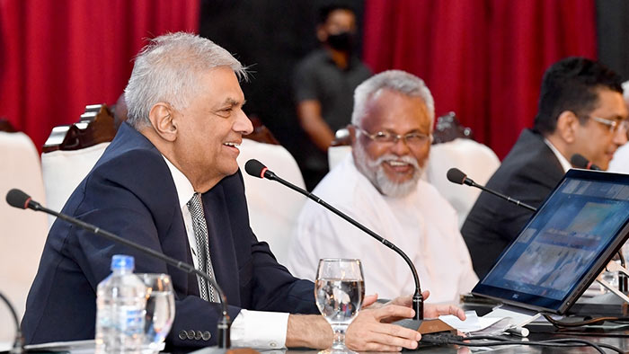 Sri Lanka President Ranil Wickremesinghe