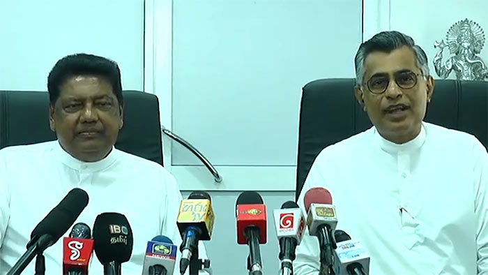 Kumara Welgama and Patali Champika Ranawaka