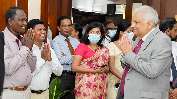 Presidential Secretariat staff of Sri Lanka