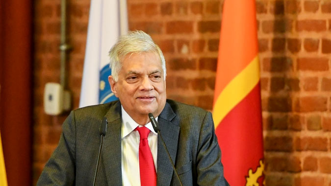 Sri Lanka President Ranil Wickremesinghe